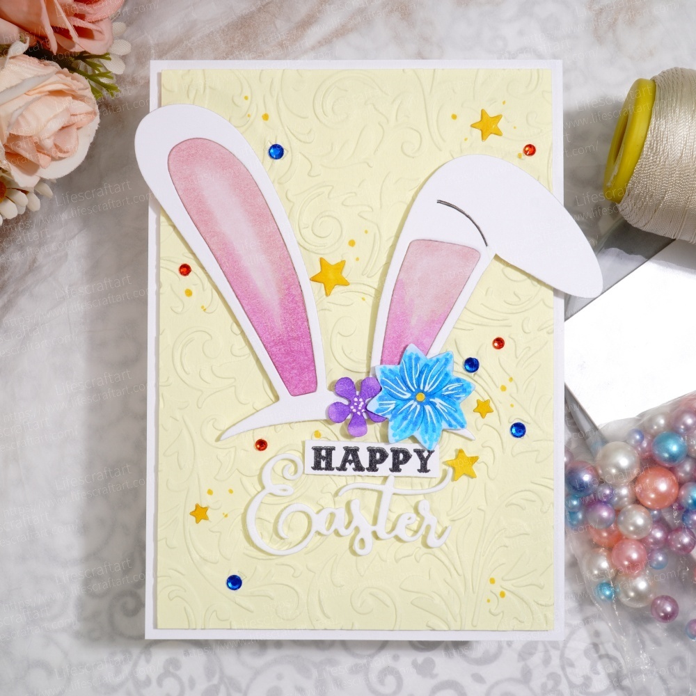 Lifescraft Bunny Ear Decoration Metal Cutting Dies