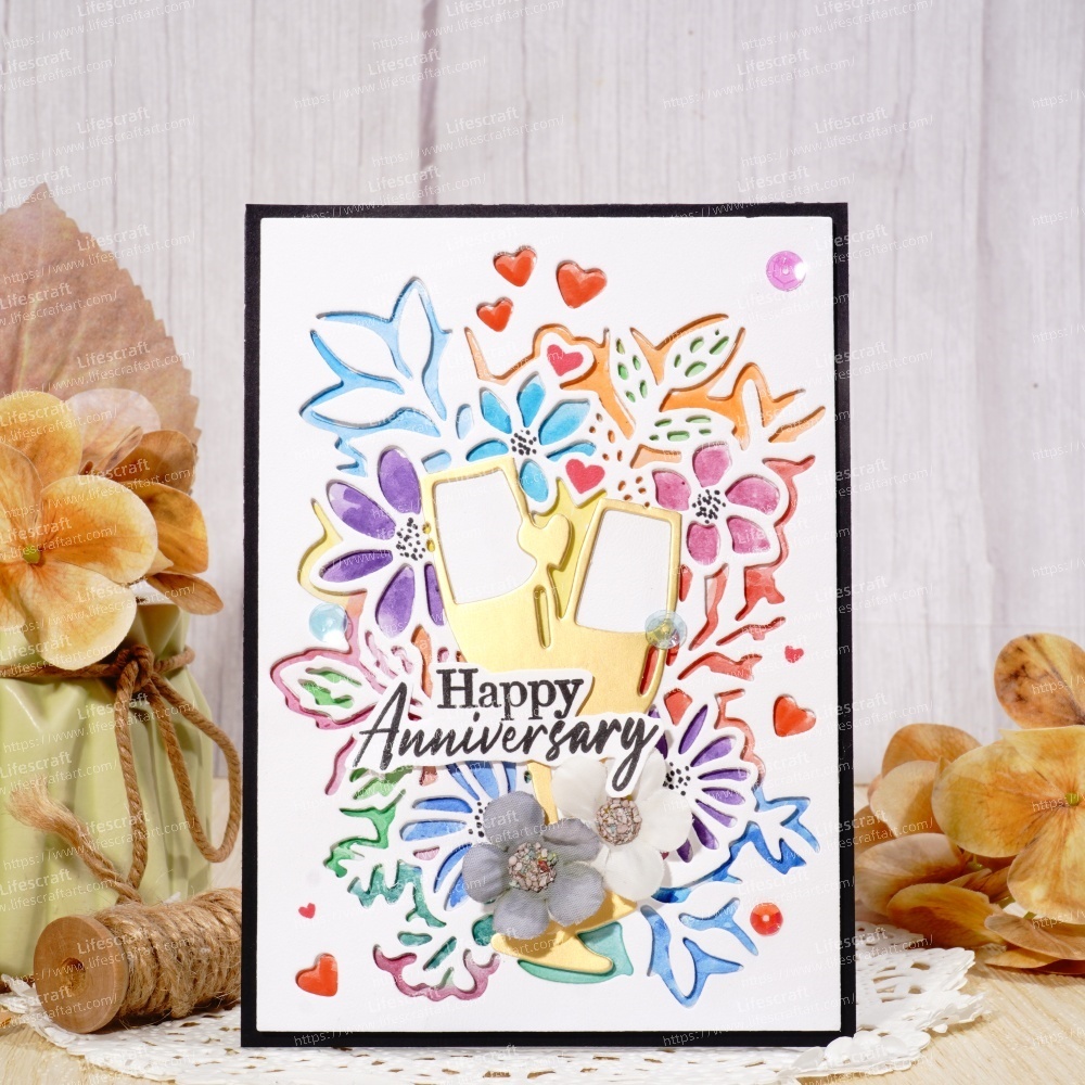 Lifescraft Hollow Flower Decoration Metal Cutting Dies