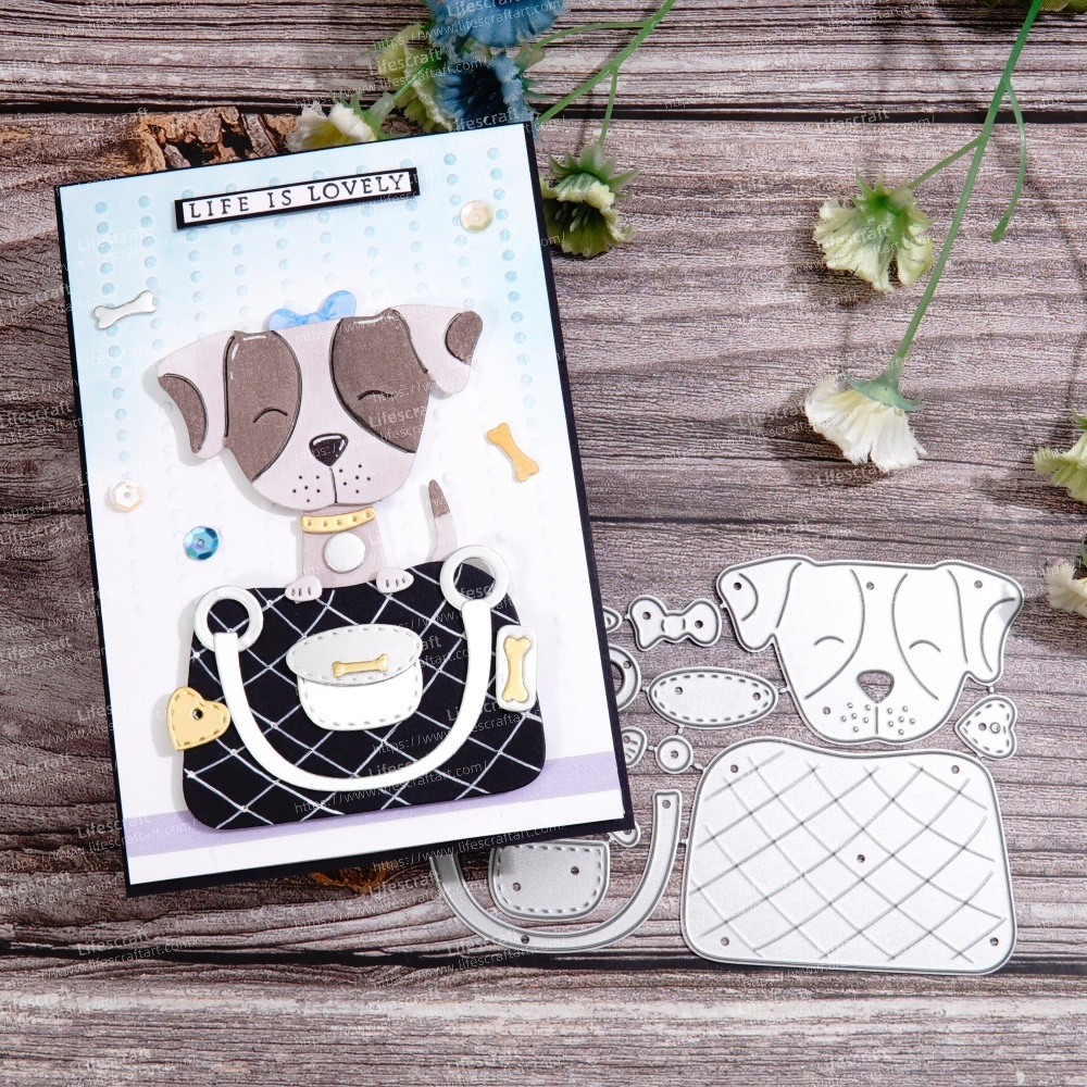 Lifescraft Handbag for the Puppy Metal Cutting Dies