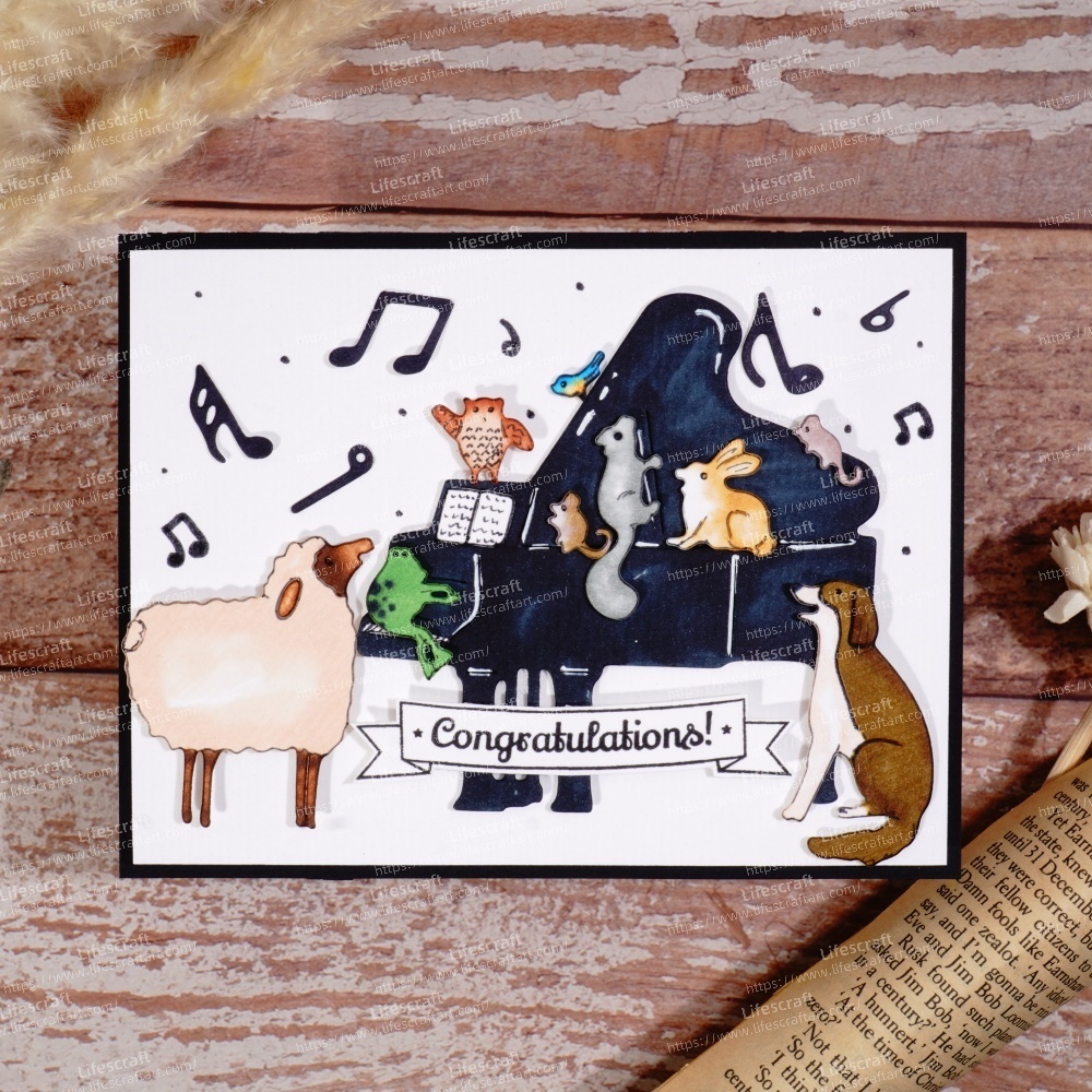 Lifescraft Animal Concert Performance Metal Cutting Dies