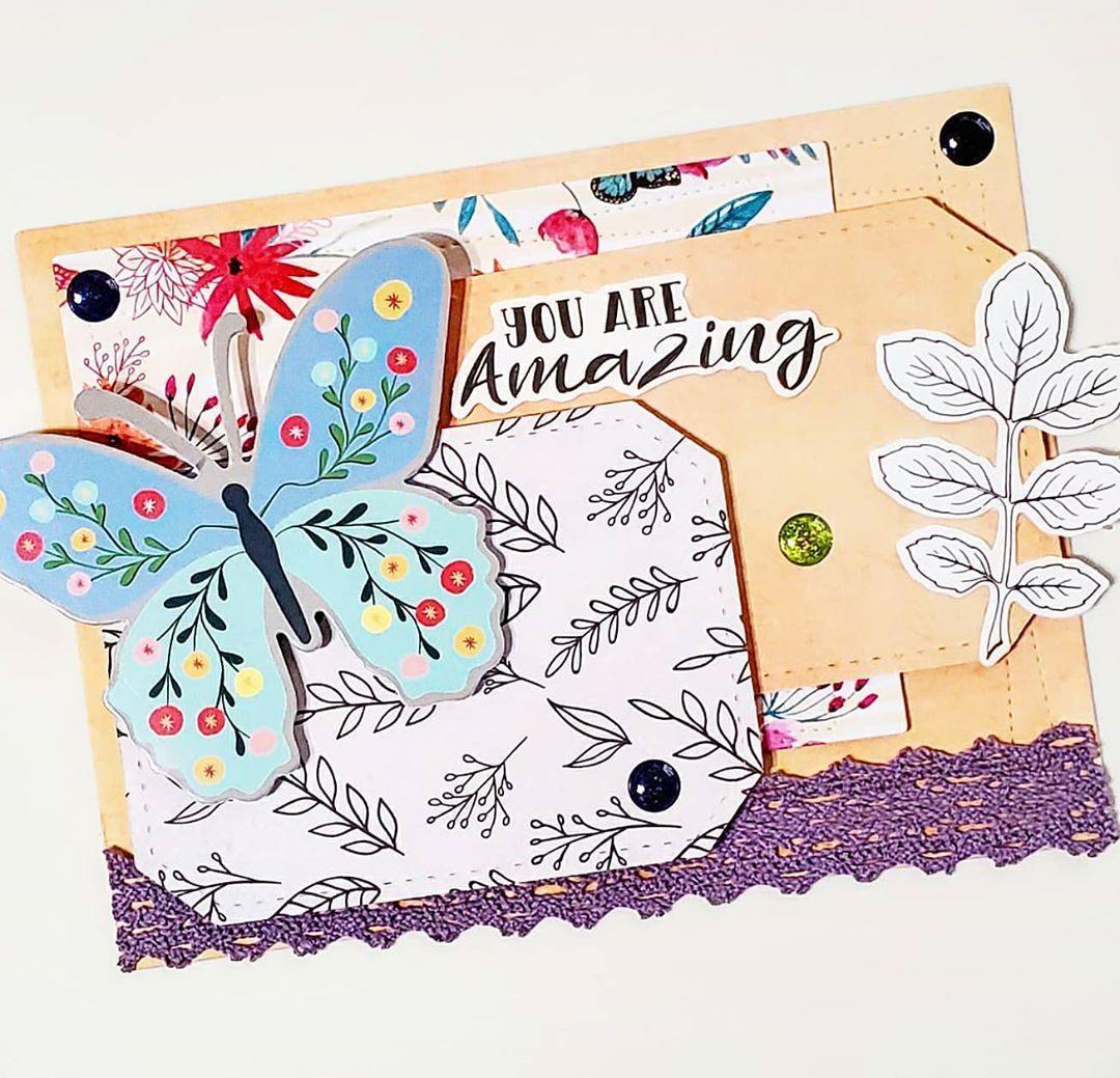 Stitched Embossing Backdrop Dies - Inlovearts