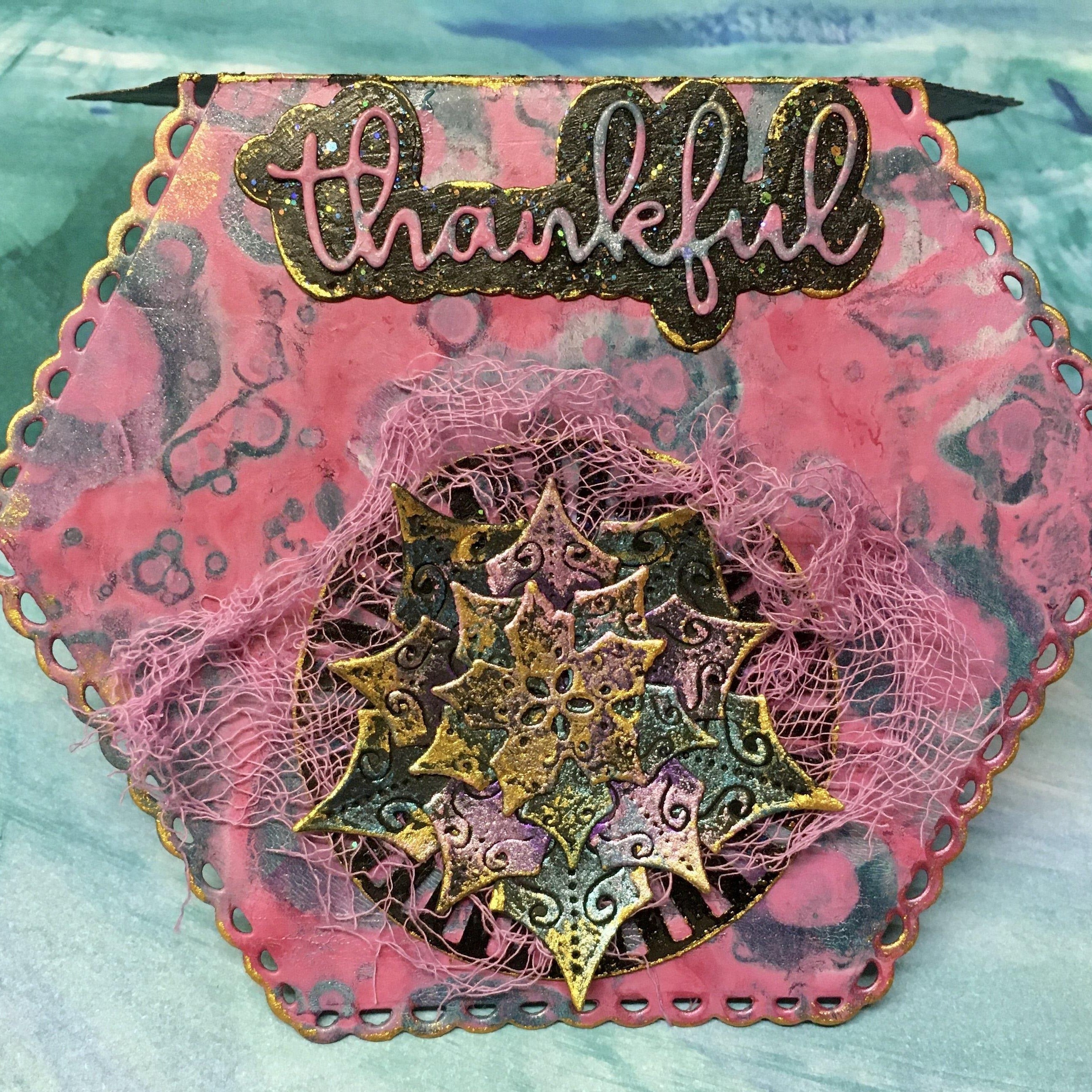 Poinsettia Petal & Leaves Decor Dies - Inlovearts