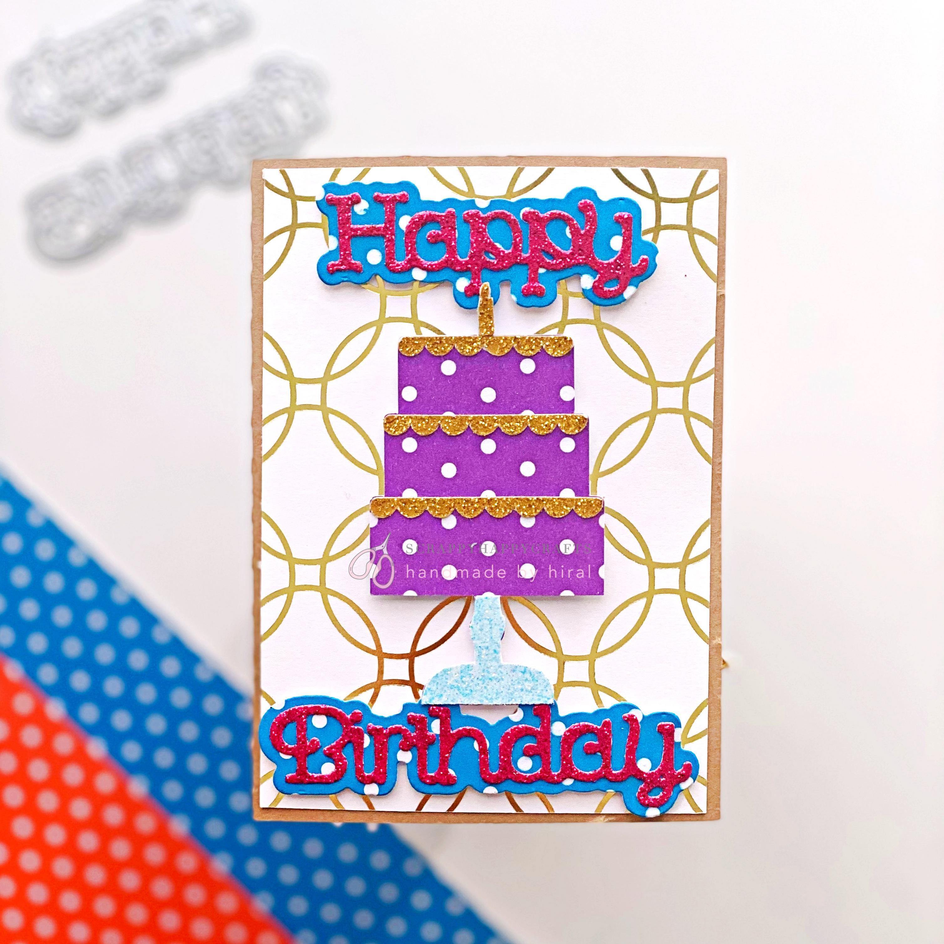 Happy Birthday Blessing Dies - Inlovearts