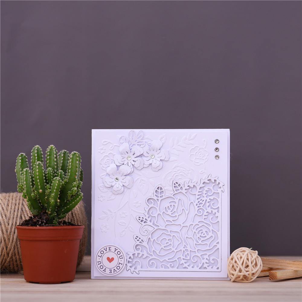 Rose Corner Dies - Inlovearts