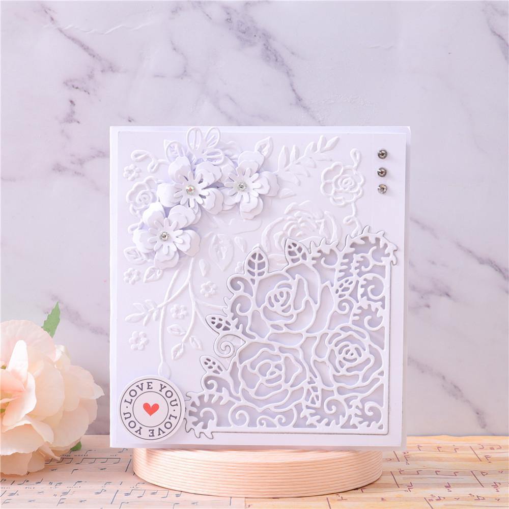 Rose Corner Dies - Inlovearts