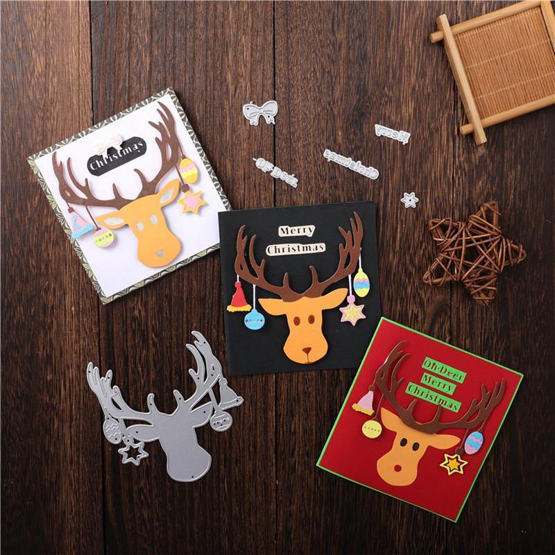 Merry Christmas Deer Dies - Inlovearts