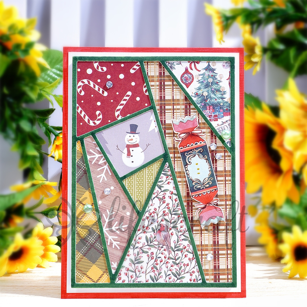 Lifescraft Irregular Shapes Background Board Metal Cutting Dies