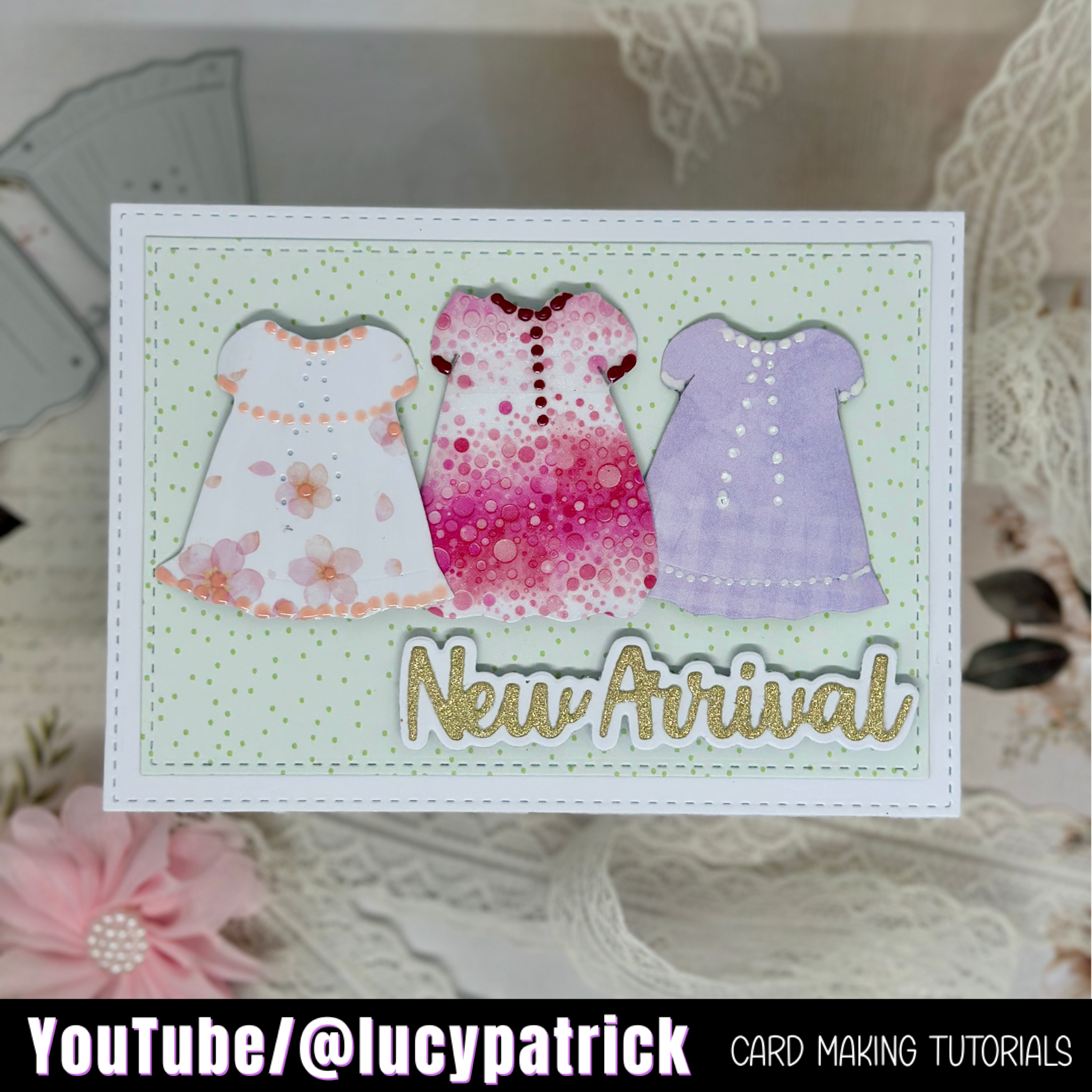 Lifescraft 3Pcs Princess Dresses Cutting Dies