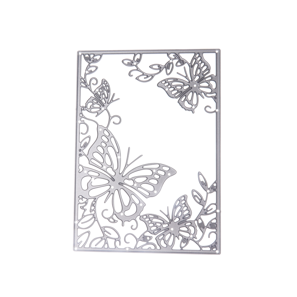 Lifescraft Leaves and Butterflies Background Board Cutting Dies