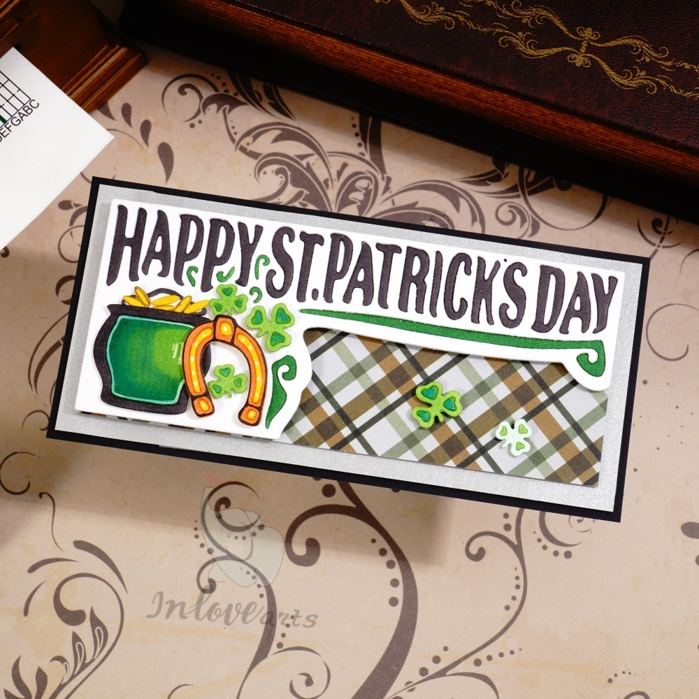 Lifescraft St.Patrick's Day Border Metal Cutting Dies