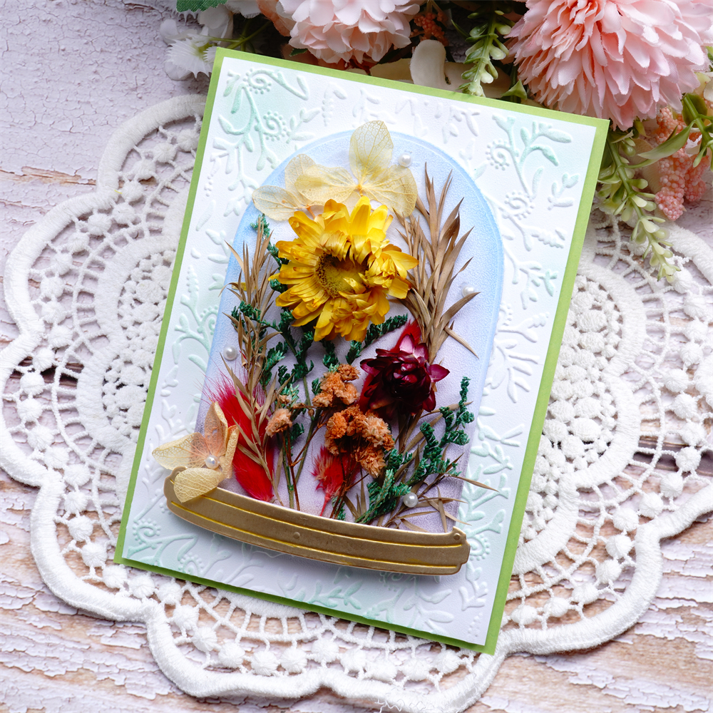 Lifescraft Metal Cutting Dies with Glass Bottle