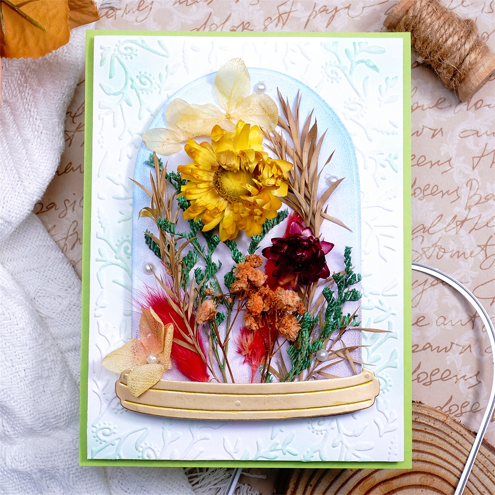 Lifescraft Metal Cutting Dies with Glass Bottle