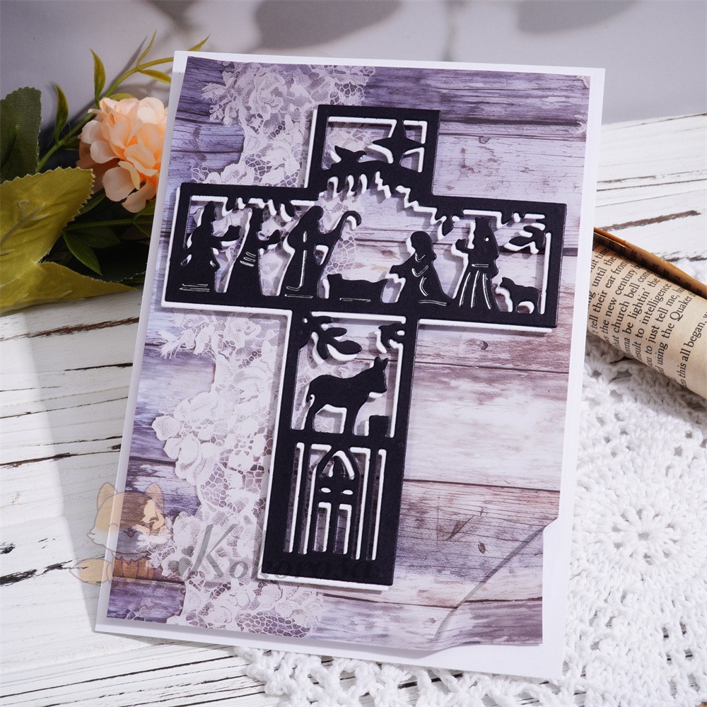 Lifescraft Cross Prayer Metal Cutting Dies