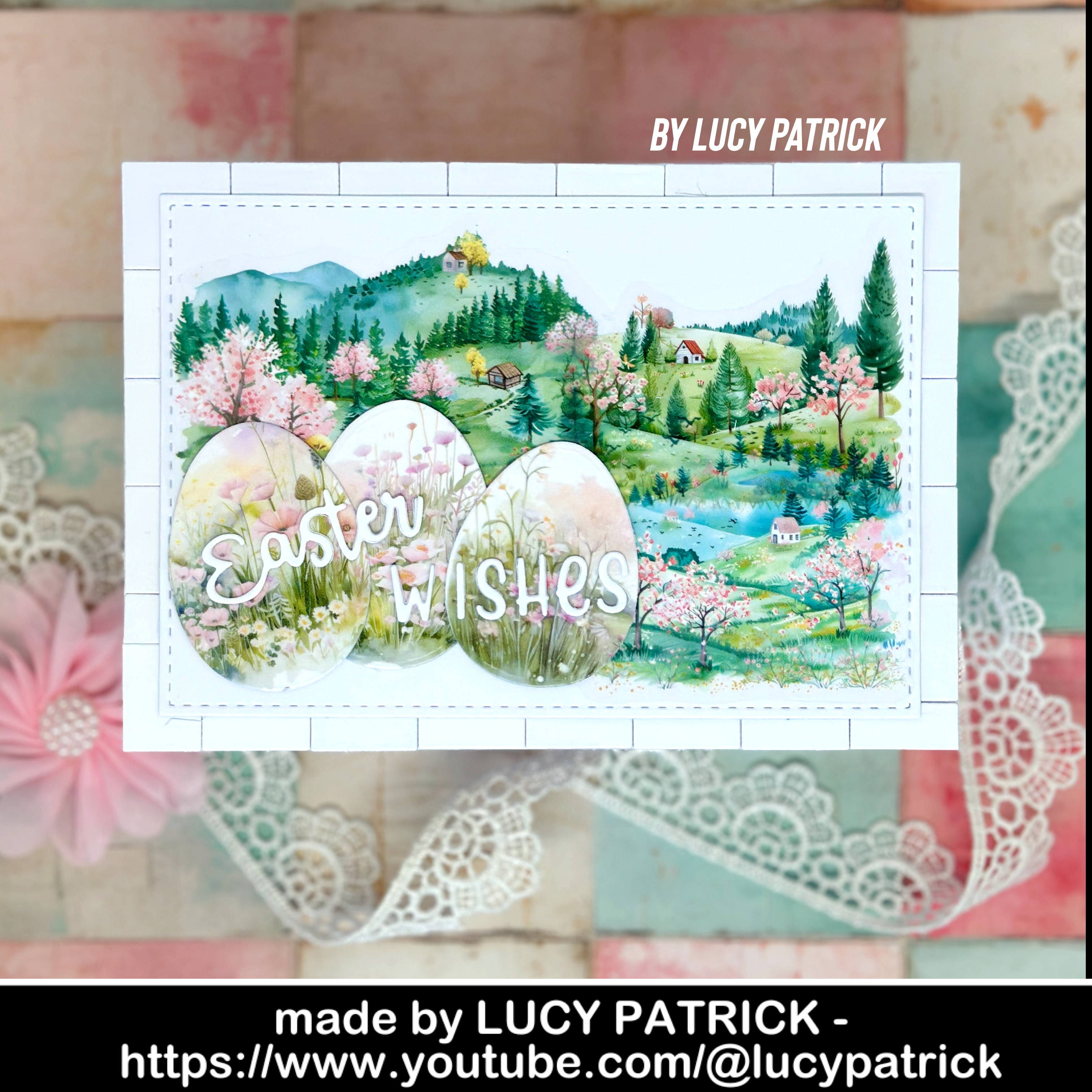 LifescraftTwelve Small Squares Background Board Metal Cutting Dies