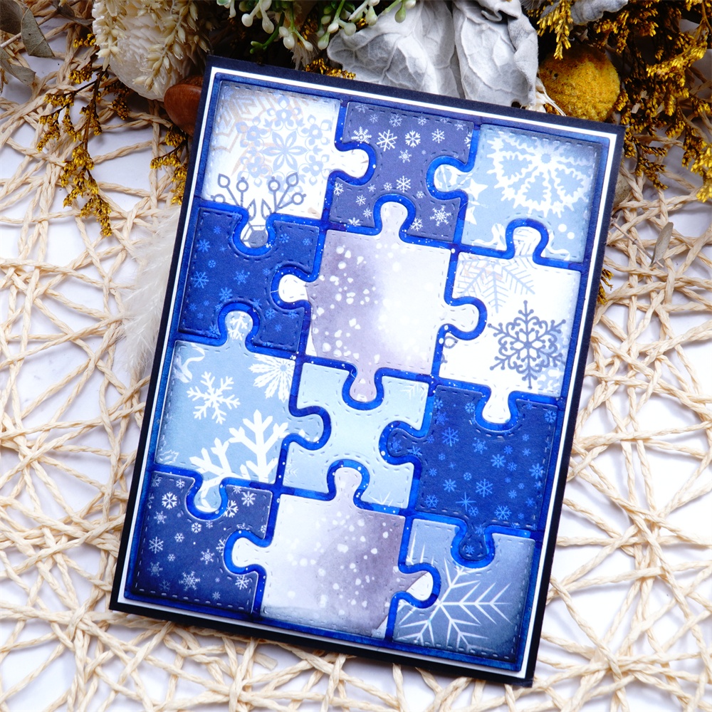 Lifescraft Puzzle Background Board Cutting Dies