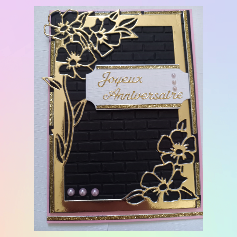 Corner Flower Frame Dies