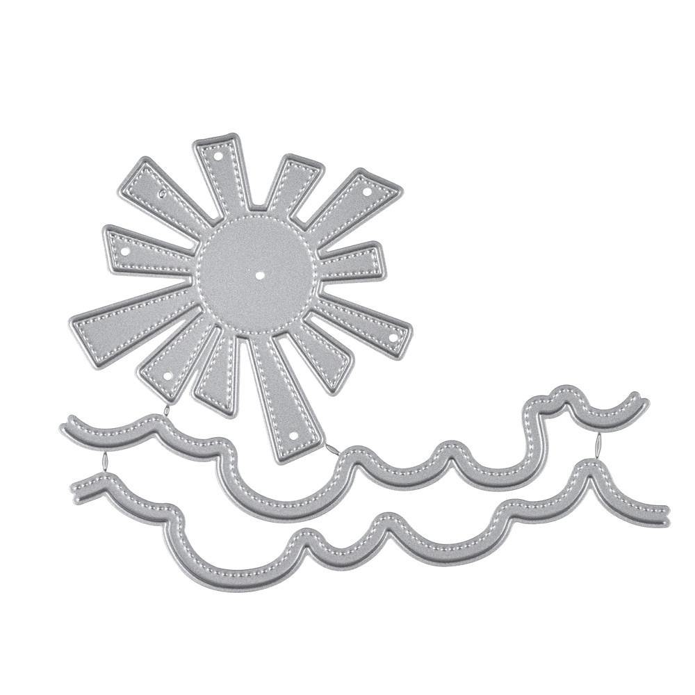 Sun and Clouds Decoration Dies - Inlovearts