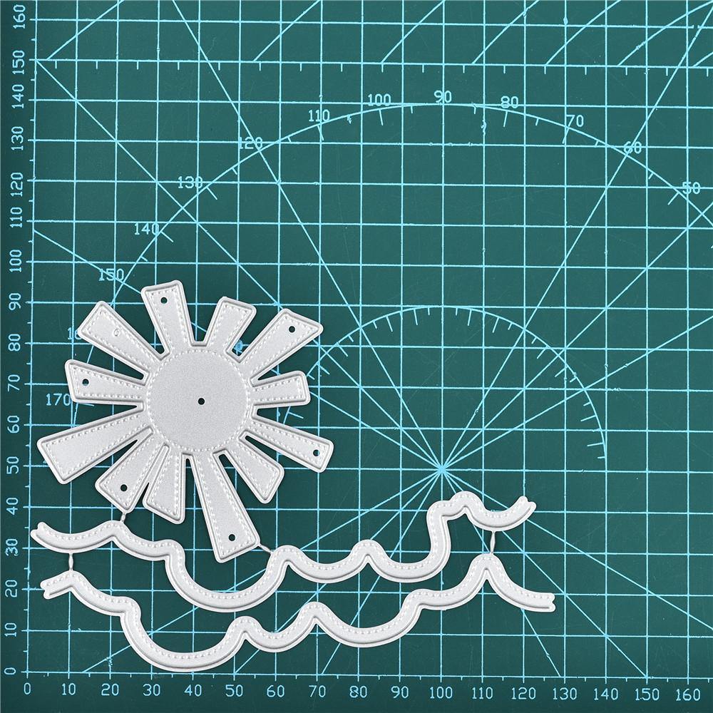 Sun and Clouds Decoration Dies - Inlovearts