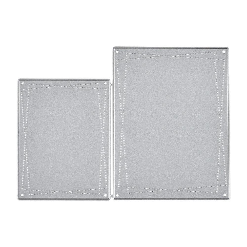 Stitched Embossing Backdrop Dies - Inlovearts