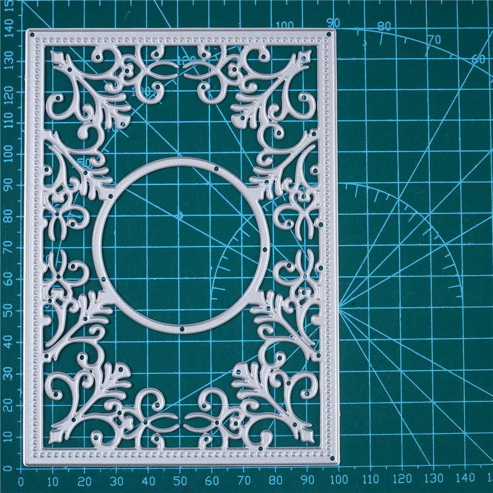 Lace Frame Background Cutting Dies - Inlovearts