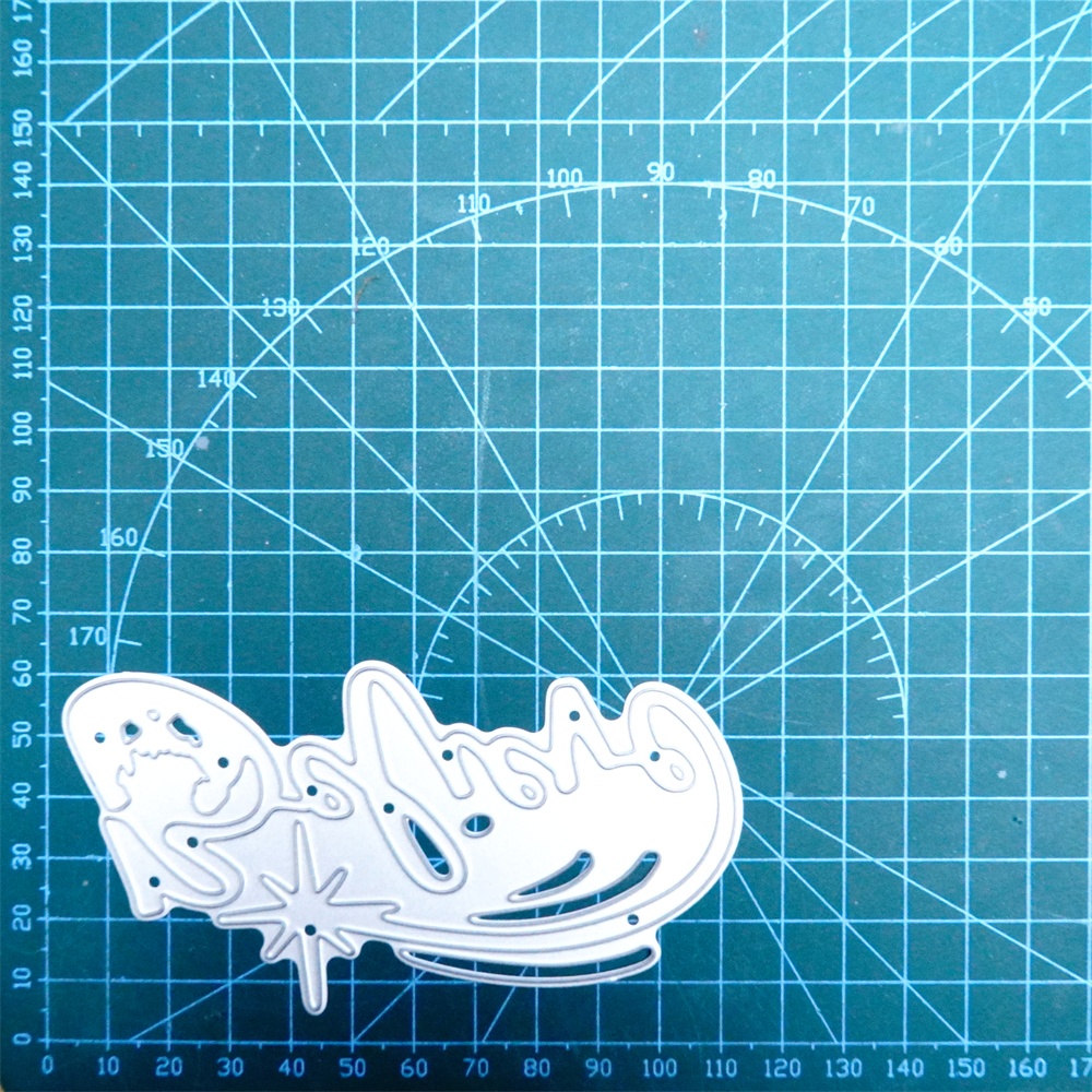 Lifescraft Believe Word with Shining Star Metal Cutting Dies