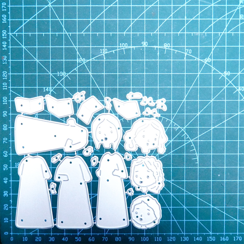 Lifescraft Choir Girls Metal Cutting Dies