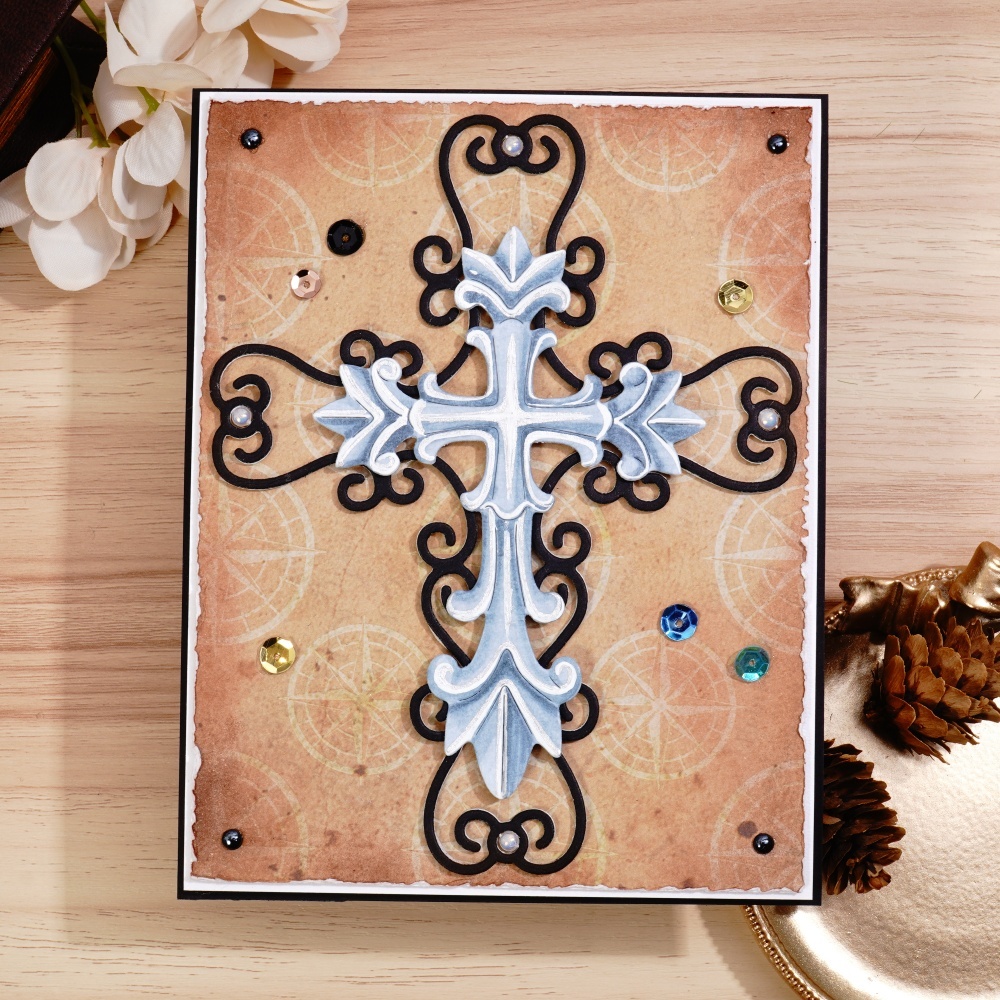 Lifescraft Cross Carving Metal Cutting Dies