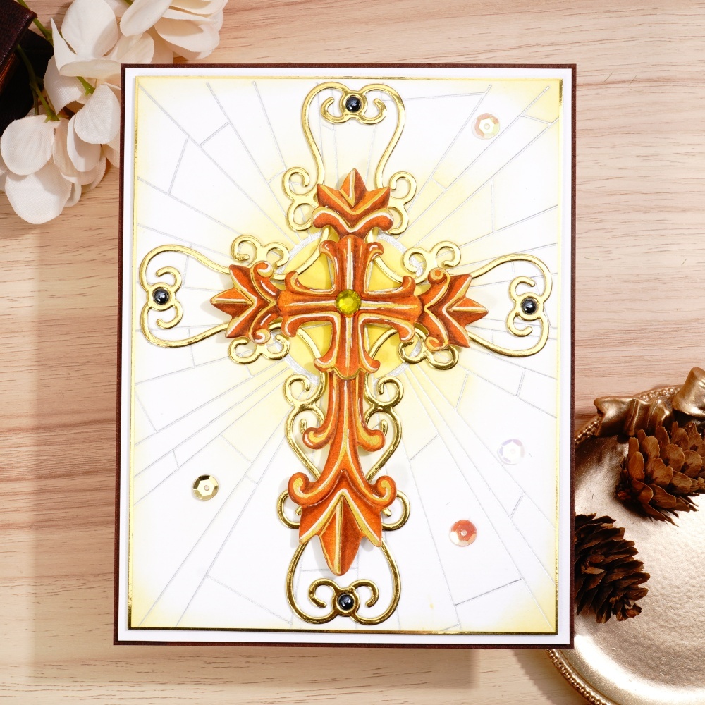 Lifescraft Cross Carving Metal Cutting Dies