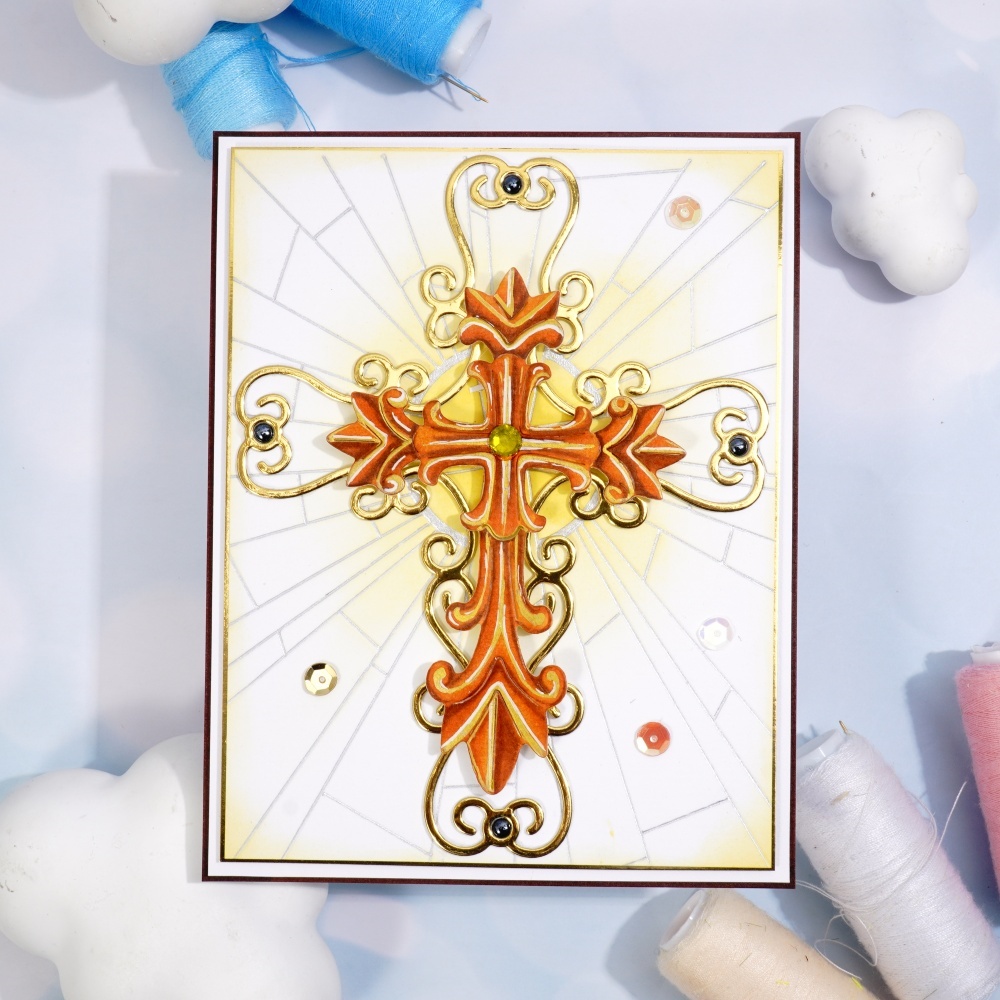 Lifescraft Cross Carving Metal Cutting Dies