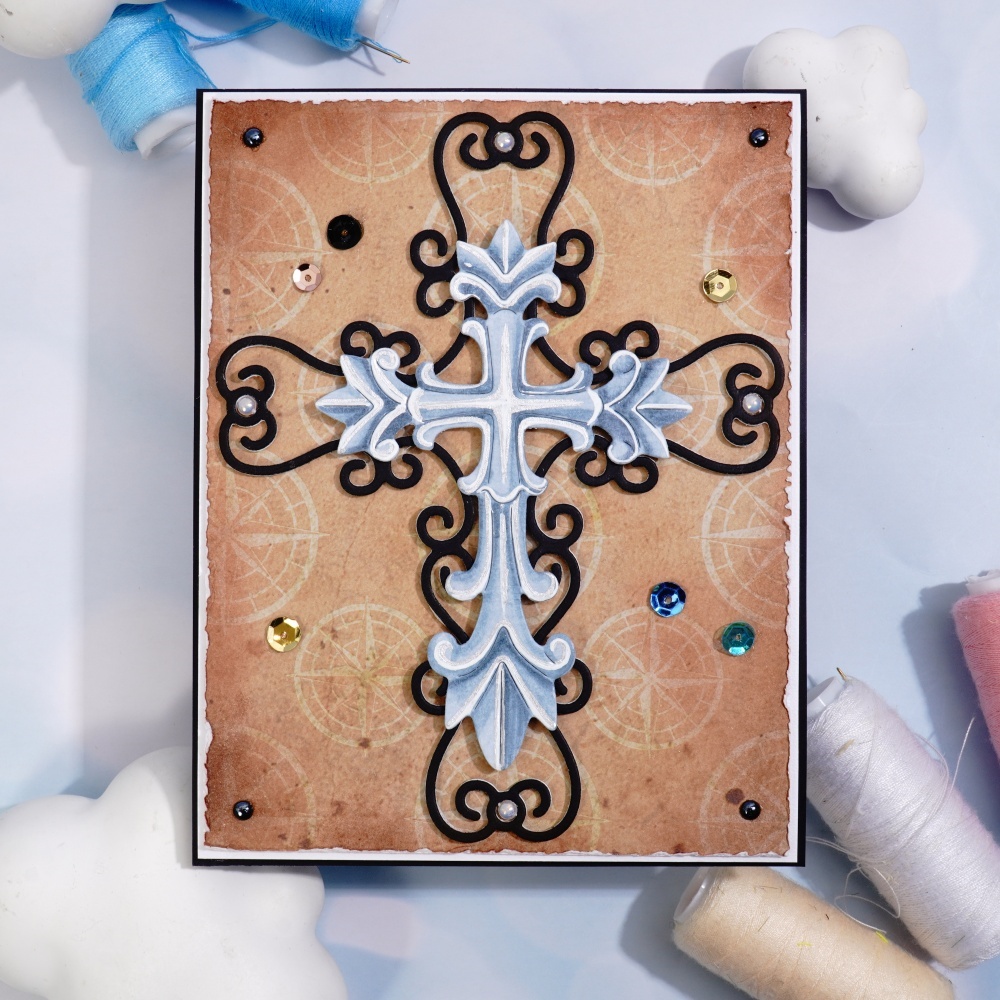 Lifescraft Cross Carving Metal Cutting Dies