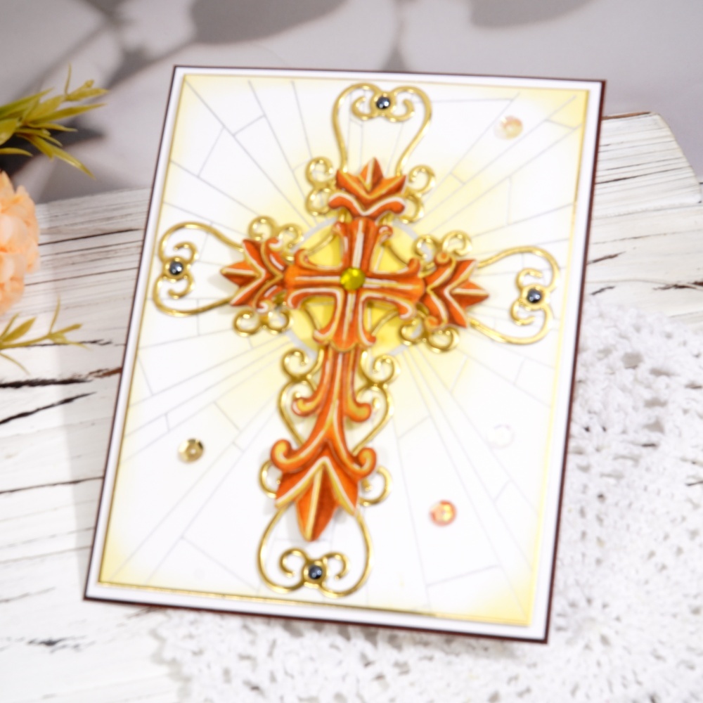 Lifescraft Cross Carving Metal Cutting Dies