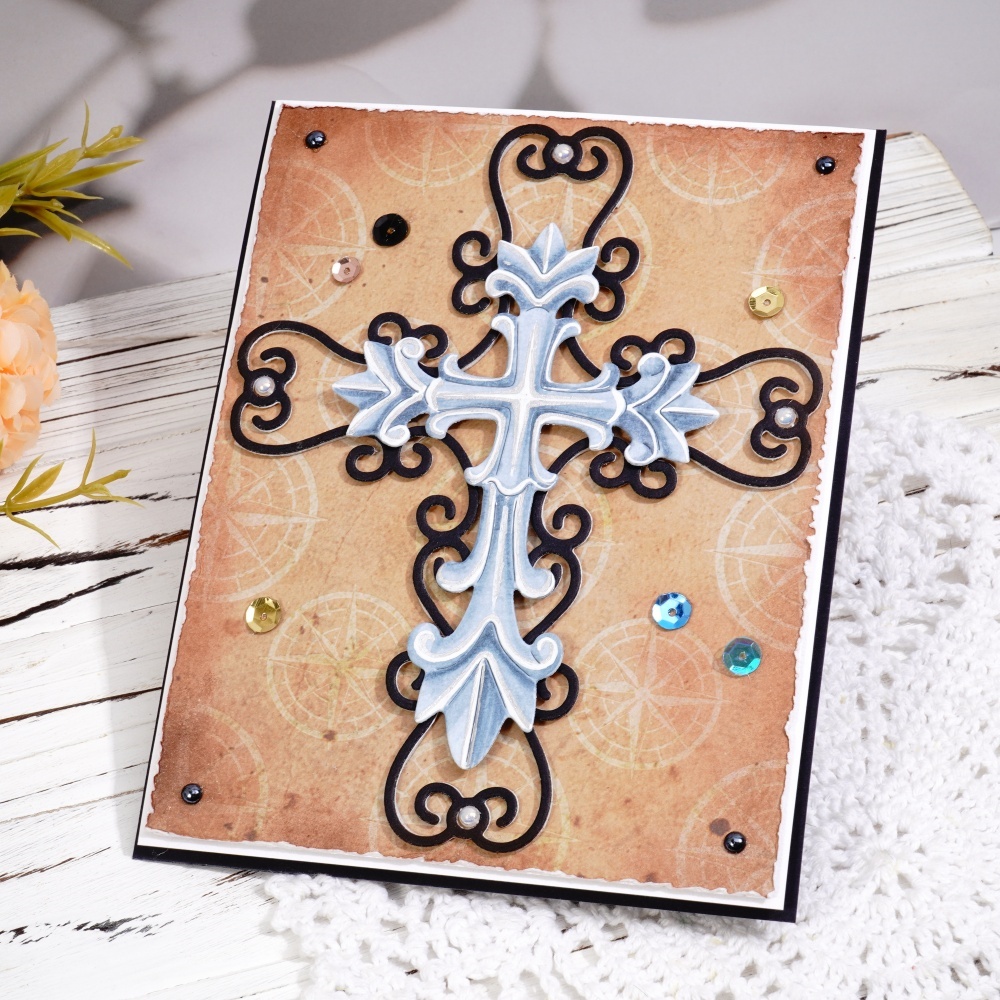 Lifescraft Cross Carving Metal Cutting Dies