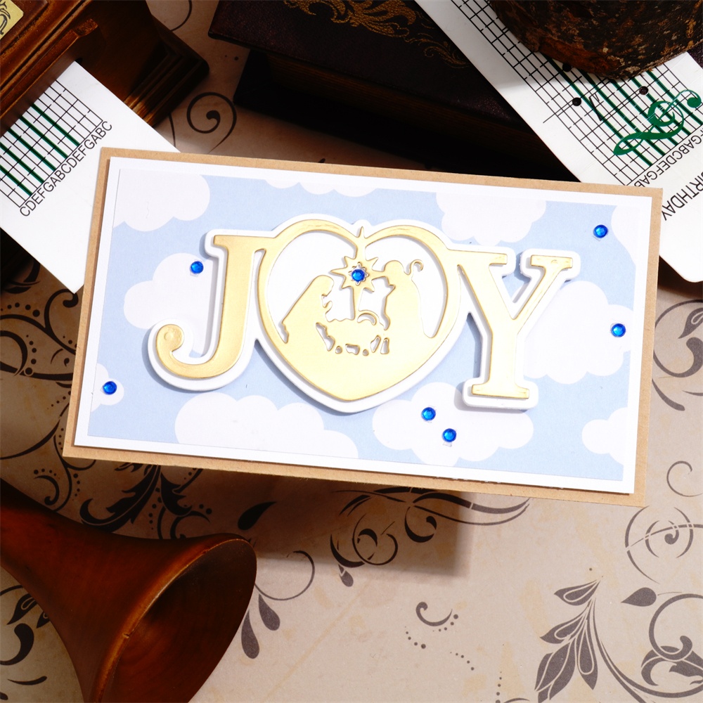 Lifescraft Prayer JOY Word Metal Cutting Dies
