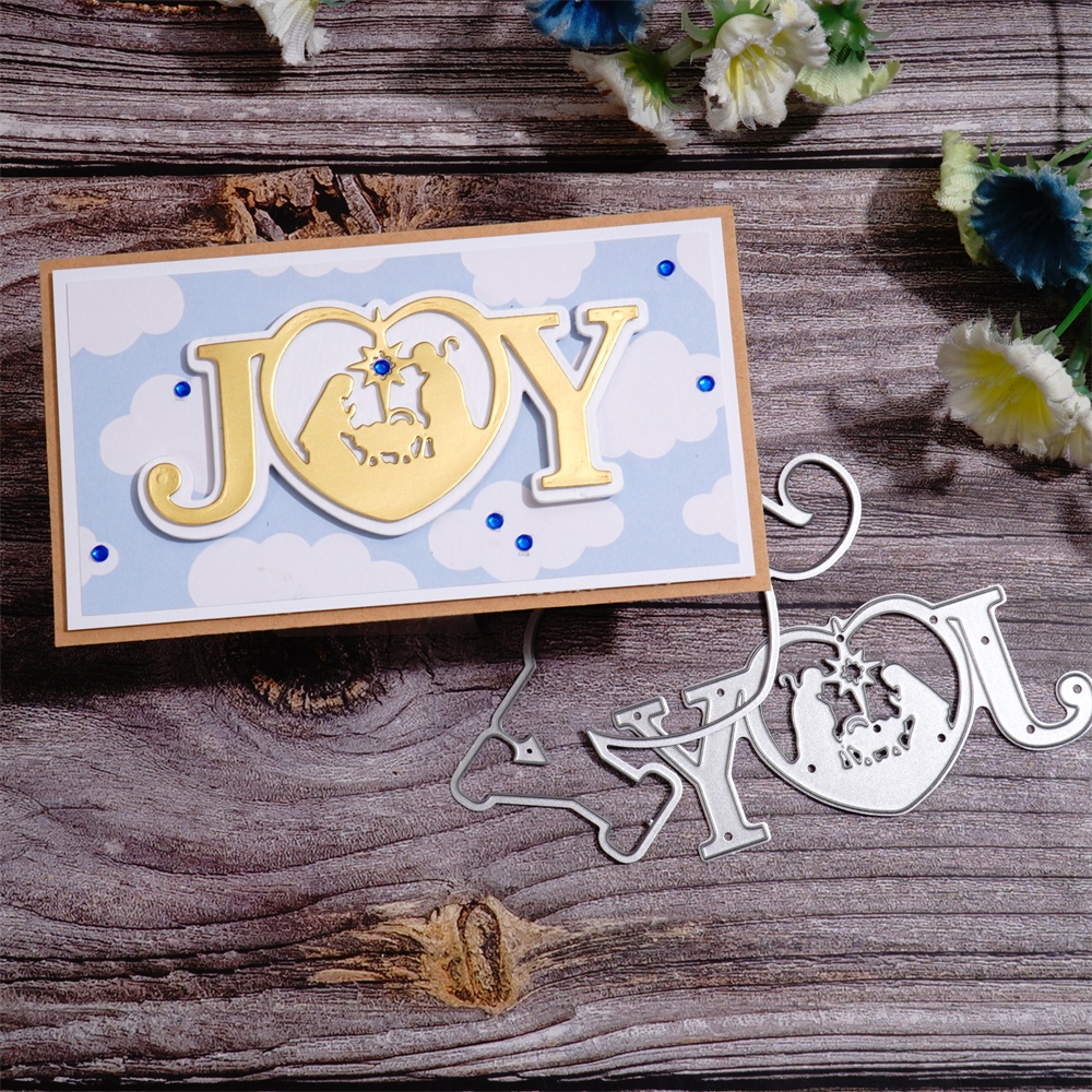 Lifescraft Prayer JOY Word Metal Cutting Dies