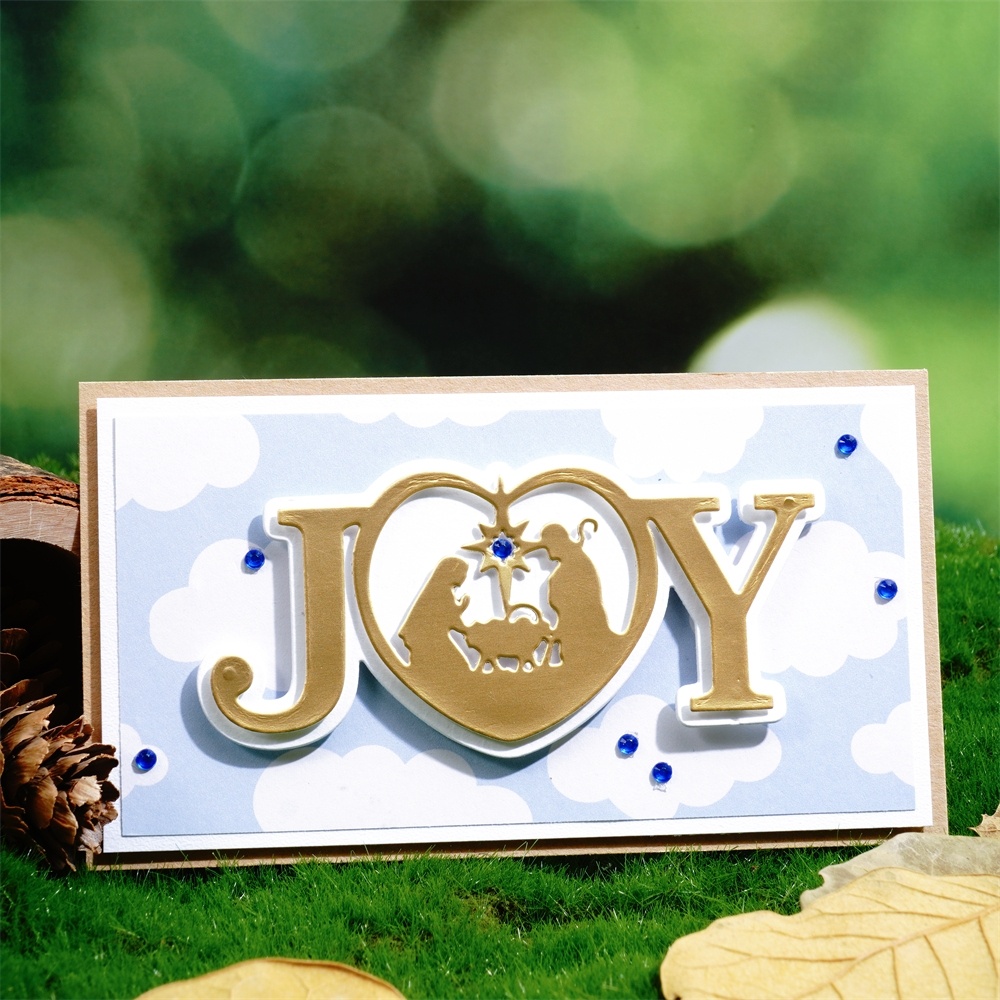 Lifescraft Prayer JOY Word Metal Cutting Dies