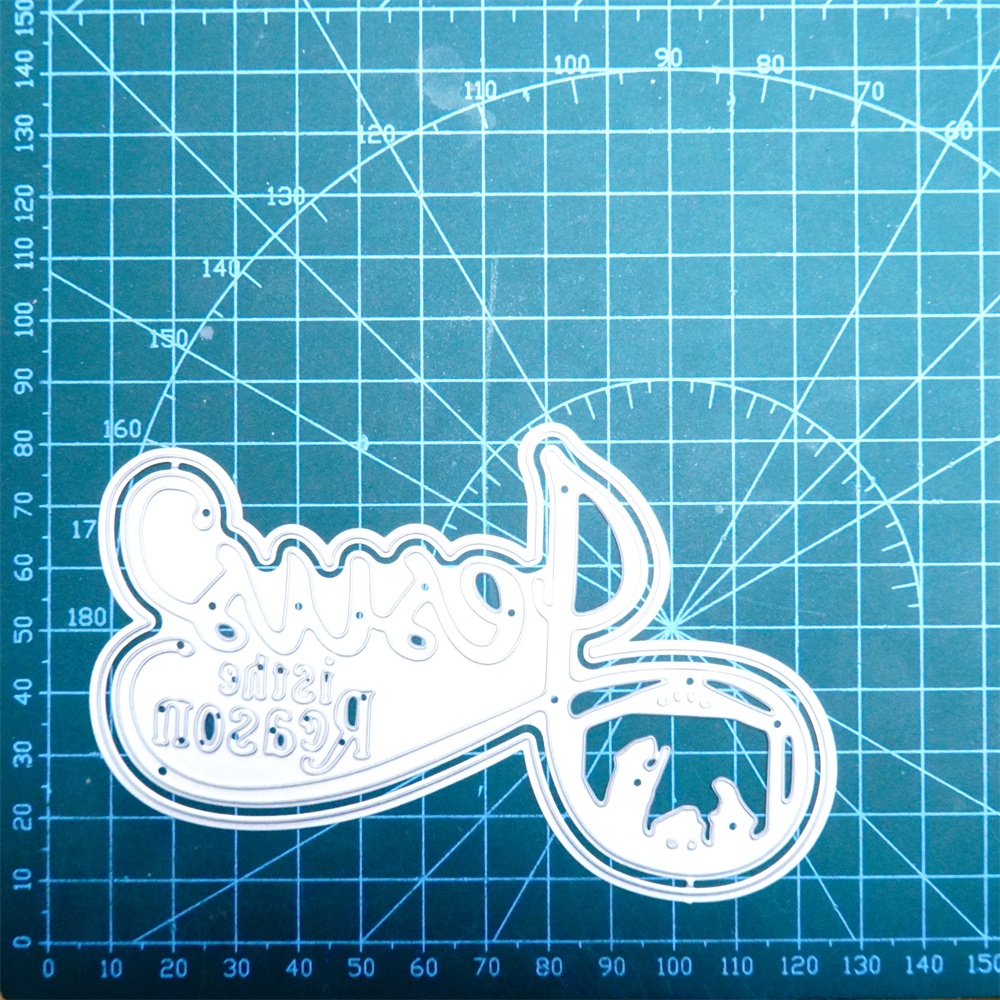 Lifescraft Jesus is the Reason Metal Cutting Dies