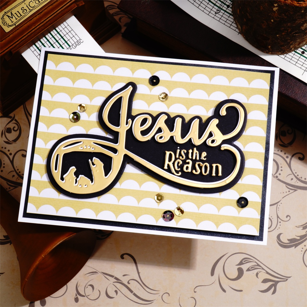 Lifescraft Jesus is the Reason Metal Cutting Dies