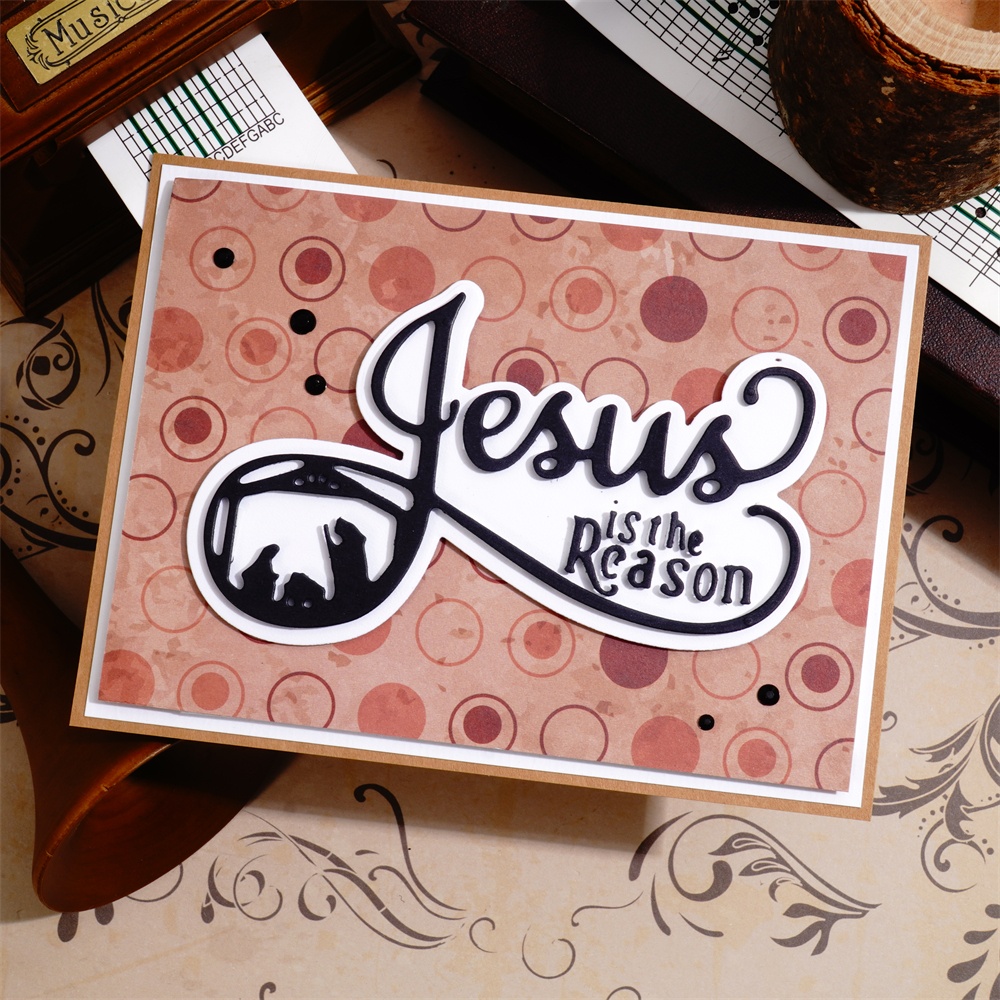 Lifescraft Jesus is the Reason Metal Cutting Dies