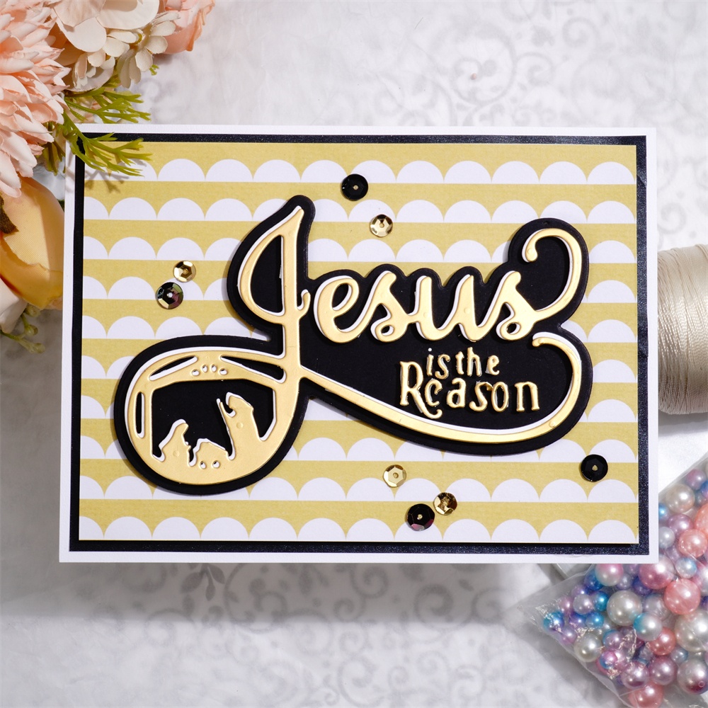 Lifescraft Jesus is the Reason Metal Cutting Dies