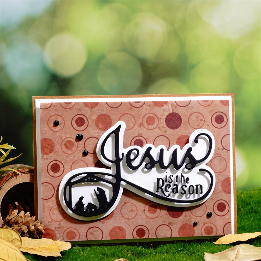 Lifescraft Jesus is the Reason Metal Cutting Dies