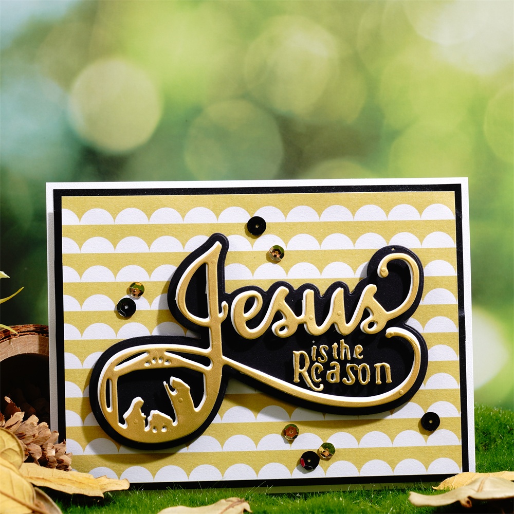 Lifescraft Jesus is the Reason Metal Cutting Dies