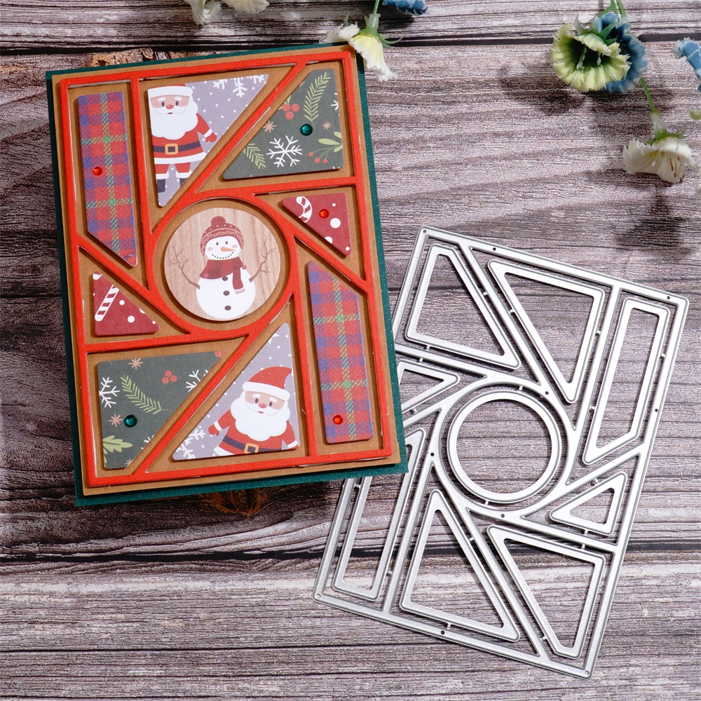 Lifescraft Circle and Geometry Shapes Background Metal Cutting Dies