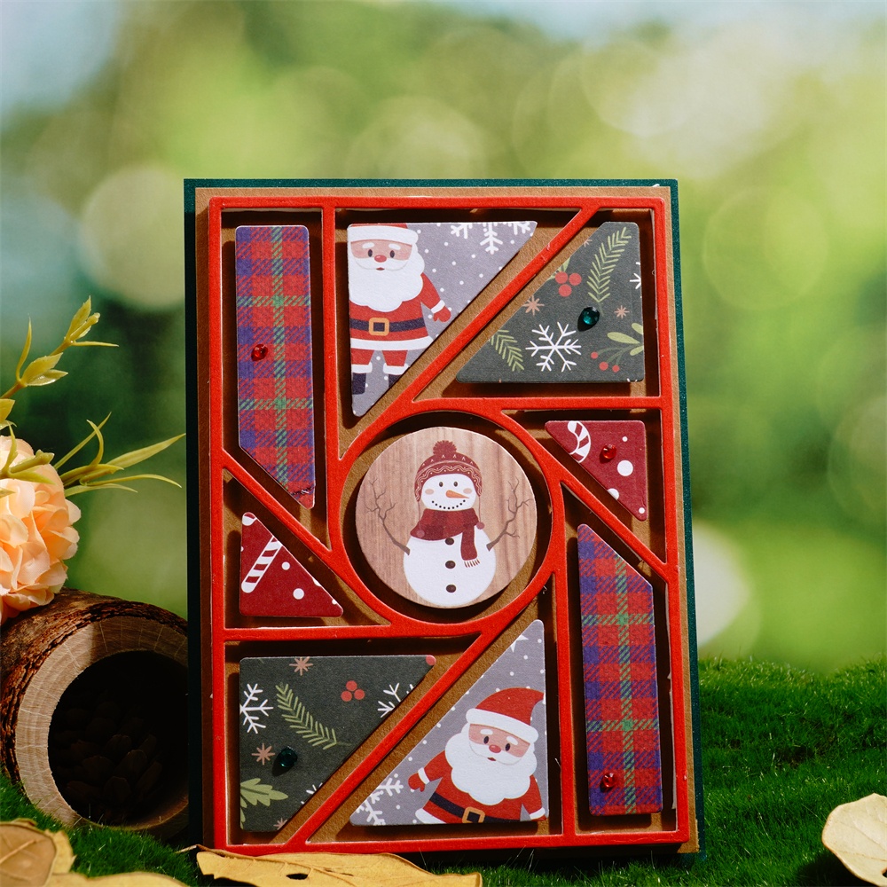 Lifescraft Circle and Geometry Shapes Background Metal Cutting Dies