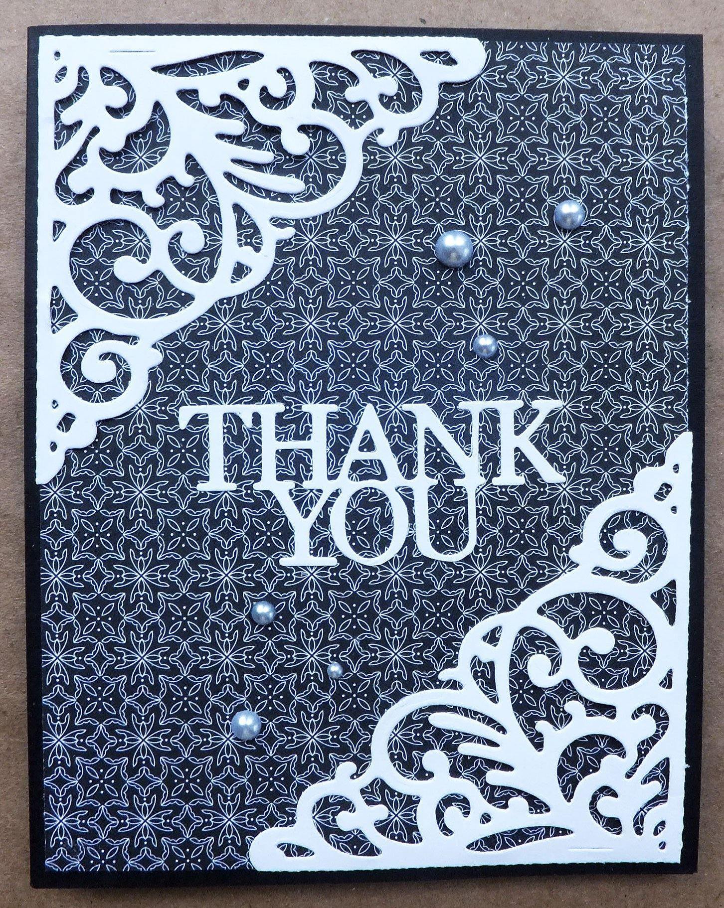 Flower Frame Corner Decor Dies - Inlovearts