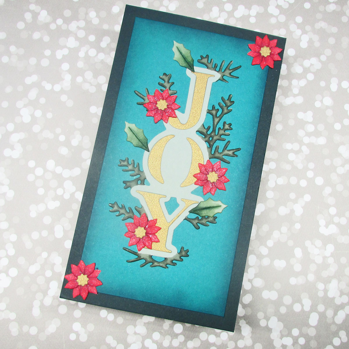 Lifescraft "Joy" Word with Snowflake Cutting Dies