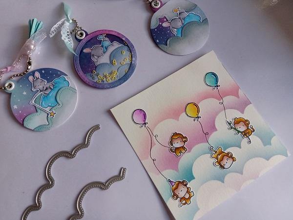 Sun and Clouds Decoration Dies - Inlovearts
