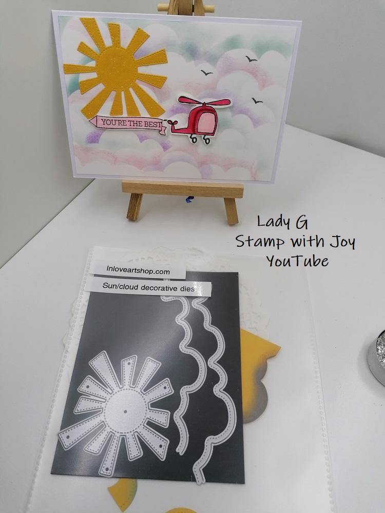 Sun and Clouds Decoration Dies - Inlovearts