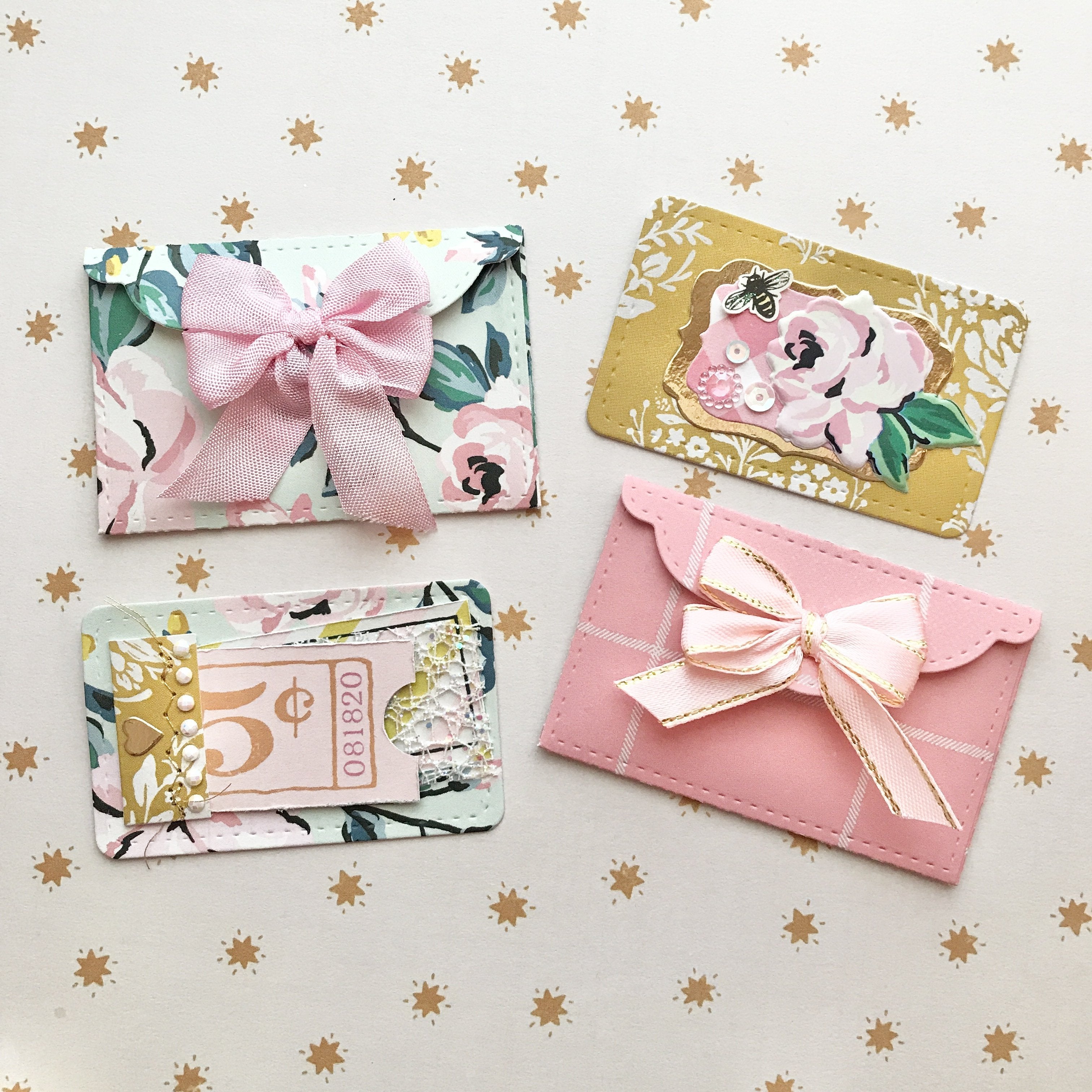 Floral Stitched Foldable Envelope Dies - lifescraft