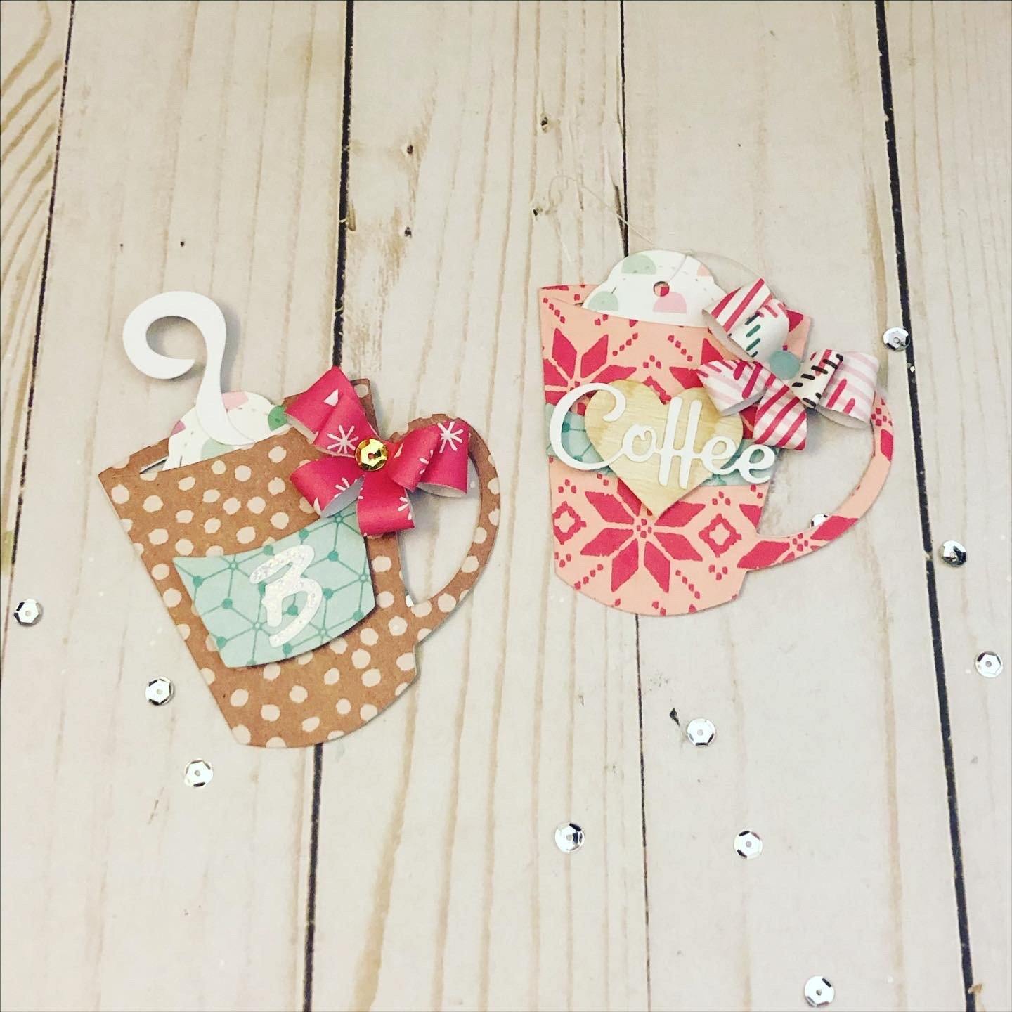 You and Me Coffee Cup Dies - Inlovearts