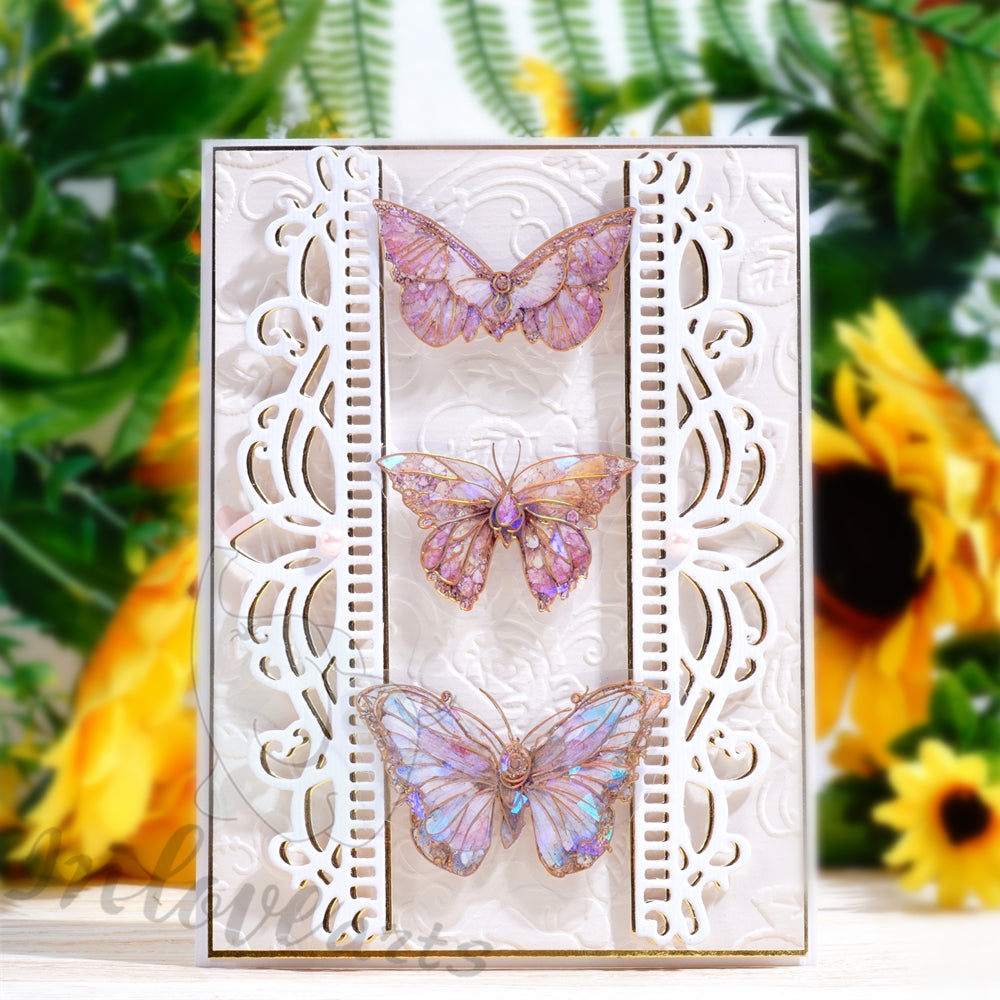 Lifescraft 2pcs Lace Border Cutting Dies